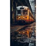 512 STORE Retro Tren Sokak Poster 30X42, 101992922p2p2p2pp2p