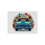 512 STORE Retro Vintage Araba Duvar Poster, TYCTW8A0TN172366431969071