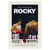 512 Store Rocky Film Afiş Duvar Dekor Çerçevesiz Poster Vintage Ev Dekor Poster 33 X 48 Beyaz
