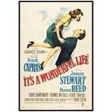 512 STORE Şahane Hayat 1946 Film Retro Poster, 3432rf324322342