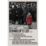 512 STORE Schindler'in Listesi Film Afişi Poster, 292j299