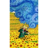 512 STORE Van Gogh Piyano Duvar Poster 30x42, 292ojw92929