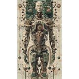 512 STORE Yapay Zeka Robot Tasarım Duvar Poster, 432r2