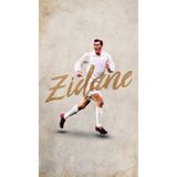 512 STORE Zidane Özel Tasarım Duvar Poster, 623432r32423