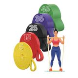 5/15/25/35/45 KG Barfiks Lastiği Gym Resistance Band Antrenman Kas Geliştirme Bandı (5li Set (5+15+25+35+45kg))