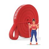 5/15/25/35/45 KG Barfiks Lastiği Gym Resistance Band Antrenman Kas Geliştirme Bandı (Kırmızı 15kg)