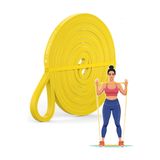 5/15/25/35/45 KG Barfiks Lastiği Gym Resistance Band Antrenman Kas Geliştirme Bandı (Sarı 5kg)