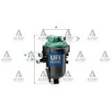 51773591 Yakıt Fıltresı (Mazot) Doblo 05-10 / Lınea 07= 1.3Jtd 75Ps Komple Oem (Orijinal Equipment Manufacturer)