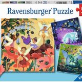 51816 Büyülü Karakterler Puzzle, 3X49 Parça