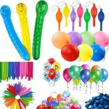 519 ADET KARIŞIK DÖKME BALON FULL PAKET BALON 519 ADET SOSİS SU TIRTIL PUNCH BASKILI METALİK BALON