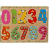 5215 -Wooden Puzzle Numbers 10 Parça