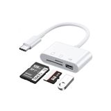 5232 Usb Type C To Sd Microsd Tf Kart Okuyucu Usb 3in1 Çevirici Dönüştürücü Adaptör