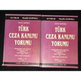 5237 Sayılı Türk Ceza Kanunu Yorumu [2 Cilt Takım] (Sahafiye Kitap)