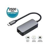 5247 USB Type C To Ethernet 2500MBPS 2.5g Internet Çevirici Dönüştürücü Adaptör Yüksek Hızlı Ethernet, Geriye Dönük Uyumluluk, Gigabit ve Gigabit Ethernet ile Aşağı Doğru Uyumluluk Hızı ile - 1 GB - 00-Siyah - Beyaz - Option-1