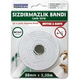 53.01.007 Sızdırmaz Bant, Beyaz, 38MMX3.35M