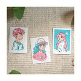 5300 Ince Uçlu Akrilik Markör ve 1800 Teknik Çizim Kalemi 5'li Manga Seti - Standart