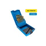 530831 Titanyum HSS Matkap Ucu Seti 1-10mm (19 Parça)