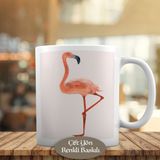 53876-86928 Pembe Flamingo Kupa Bardak