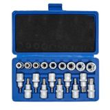 5440 1/2" İç-Dış Torx Lokma Anahtar Takımı 19 Parça