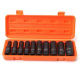 5490 1/2" Derin Havalı Lokma Anahtar Takımı 10 Parça (Metrik)