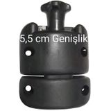 5,5 Cm Genişliğinde Cam Balkon Emniyet Kilidi Geçmeli