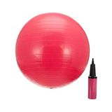55 Cm Pompalı Pilates Topu - Dayanıklı Pvc Malzeme