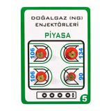 5,5 mm Doğalgaz Enjektör Ocak Memesi