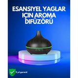 550 Ml Kapasiteli Ultrasonik Difüzör – Yağsız Nemlendirici Kullanımıyla