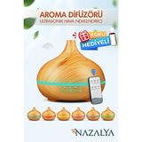 550 ML Ultrasonik Hava Nemlendirici, Işıklı ve Zamanlayıcılı