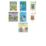 555 Eğlenceli Çıkartma - Araçlar + 6 Kitap (Set)