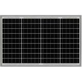 55W Watt Monokristal Güneş Paneli Lexron