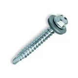 5,5x60mm-çatı Vidası-matkap Uçlu-trapez Sac Vidası-akıllı Vida Pk./ad.:100adet -