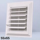 55x65 Plastik Wc Banyo Menfezi - Beyaz