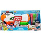56568 Sun-Zur-X-Shot Water Balon Atan su Tabancası Bunch O Balloons-X-Shot - Ahşap - 0 - 1 Yaş
