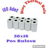 56X16 Pos Rulosu 100 Adet 10 Paket