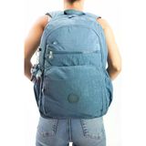 571 Collections 571-1B Ultra Hafif Çok Cepli Su Geçirmez Unisex Mavi Sırt Çantası