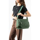 571 Collections Çanta Çapraz Askılı Ultra Hafif Çok Cepli Omuz Çantası Gri(Model: 571-6B) - Yeşil