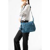 571 Collections Çanta Çapraz Askılı Ultra Hafif Çok Cepli Omuz Çantası Mavi (Model: 571-6L)