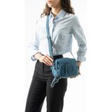 571 Collections Çanta Çapraz Askılı Ultra Hafif Çok Cepli Omuz Çantası Mavi Model: (571-7M)