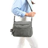 571 Collections Çanta Ultra hafif, çok cepli , çok bölmeli çapraz askılı Postacı Çanta (spor, seyahat, gündelik) Gri Model: 571-6A