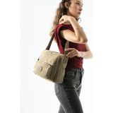 571 Collections Çanta Ultra Hafif, Çok Cepli , Çok Bölmeli Çapraz Askılı Postacı Çanta (Spor, Seyahat, Gündelik ) Kahverengi Model: 571-6U