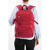 571 Collections Çanta Ultra Hafif Çok Cepli Orta Boy Sırt çantası Kırmızı Model: (571-3R)
