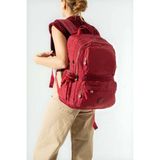 571 Collections Çanta Ultra Hafif Çok Cepli Su Geçirmez Sırt Çantası Unisex Kırmızı (Model: 571-2H)