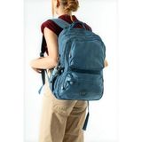 571 Collections Çanta Ultra Hafif Çok Cepli Su Geçirmez Sırt Çantası Unisex Mavi (Model: 571-2H)
