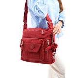 571 Collections Çanta Ultra Hafif Hem Sırt Hem Omuz Kadın Çantası Kırmızı (Model: ) 571-5B