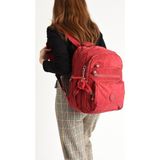 571 Collections Çanta Ultra Hafif Orta Boy Sırt Çantası Çok Cepli Unisex Kırmızı (Model: ) 571-4B