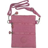 571 Collections Çapraz Askılı Üç Bölmeli Pratik Telefonluk Çanta Pembe Model: (571-15G) - Mor