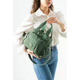 571 Collections Çapraz Askılı Ultra Hafif Çok Cepli Omuz Çantası Yeşil (Model: 571-6R)