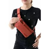 571 Collections Çok Cepli Bel Çantası Unisex Kiremit (Model: 571-13-9R)