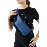 571 Collections Çok Cepli Bel Çantası Unisex Mavi (Model: 571-13-9R)